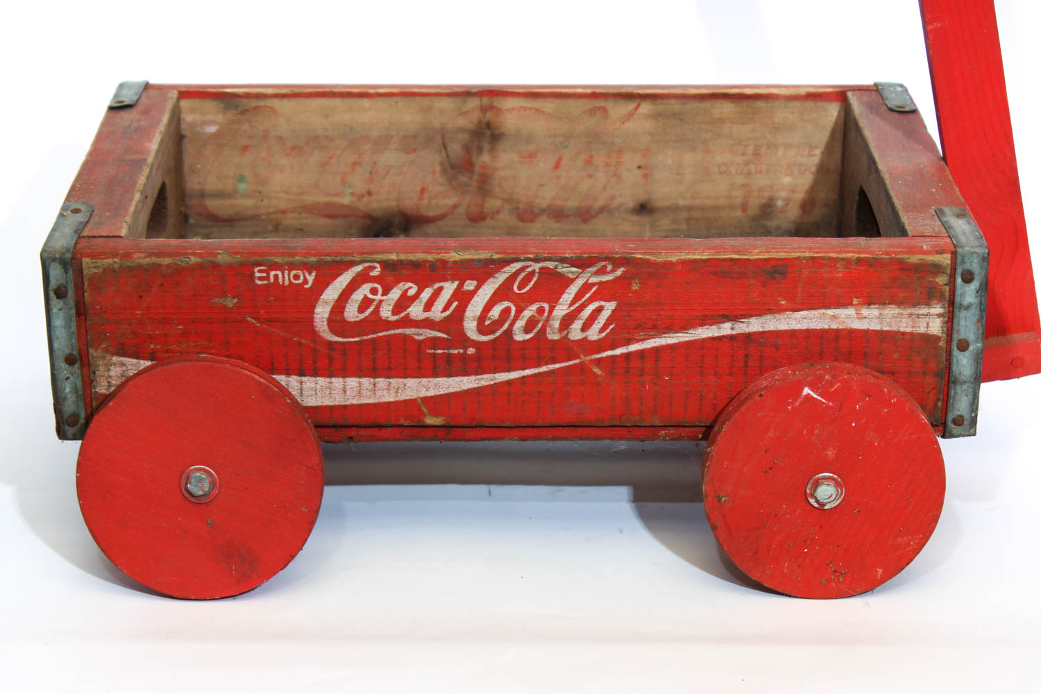 Vintage Wooden CocaCola Wagon EBTH